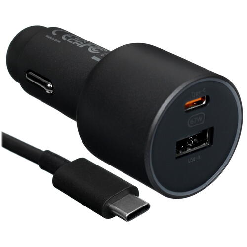 Купить Автомобильное ЗУ Xiaomi 67W Car Charger черный  5080043. Характеристики, отзывы и цены в Донецке