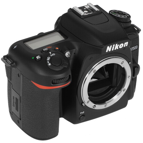 Купить Зеркальный фотоаппарат Nikon D7500 Body черный  5065518. Характеристики, отзывы и цены в Донецке