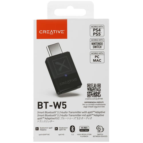 Купить Внешняя звуковая карта Creative BT-W5  9047514. Характеристики, отзывы и цены в Донецке