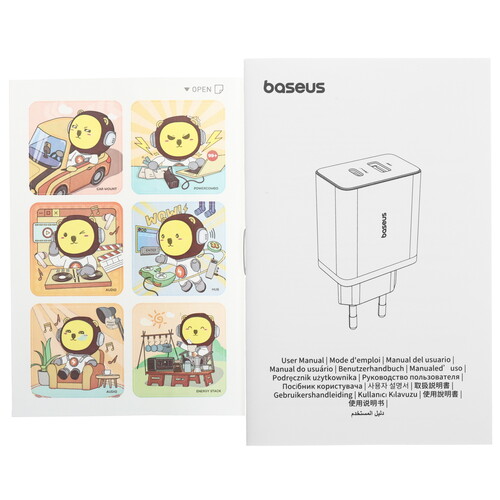 Купить Сетевое зарядное устройство Baseus Cube черный  5479720. Характеристики, отзывы и цены в Донецке