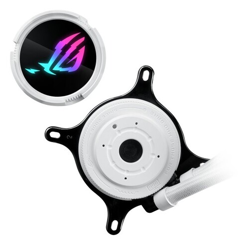Купить Система охлаждения ASUS ROG Strix LC III 240 ARGB  белая  5625080. Характеристики, отзывы и цены в Донецке