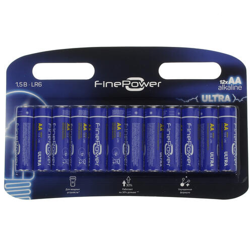 Купить Батарейка FinePower Ultra AA / AA (LR6/ER14505/FR6/R6P)  5080908. Характеристики, отзывы и цены в Донецке