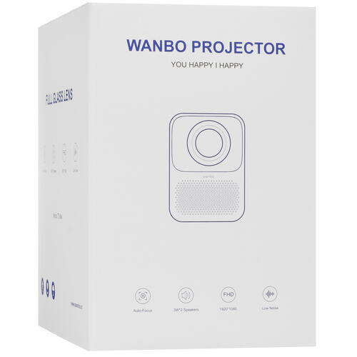 Купить Проектор Wanbo Projector T2 Max New синий  5434597. Характеристики, отзывы и цены в Донецке