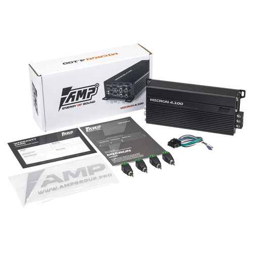 Купить Усилитель AMP MICRON 4.100  9248147. Характеристики, отзывы и цены в Донецке