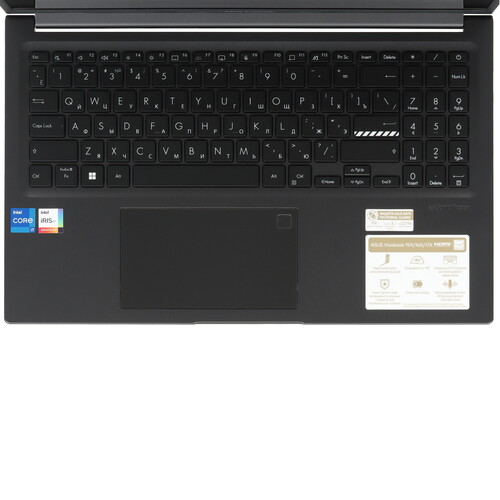 Купить 15.6" Ноутбук ASUS VivoBook 15X OLED K3504VA-MA507 черный  5455995. Характеристики, отзывы и цены в Донецке