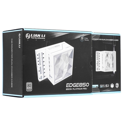 Купить Блок питания LIAN LI EDGE 850W White  5606166. Характеристики, отзывы и цены в Донецке