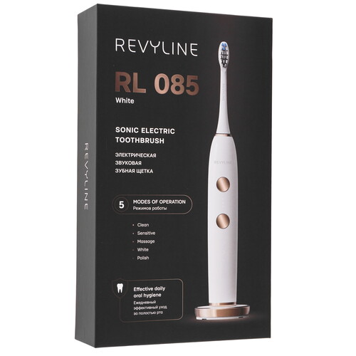 Купить Электрическая зубная щетка Revyline RL 085 белый  5486244. Характеристики, отзывы и цены в Донецке