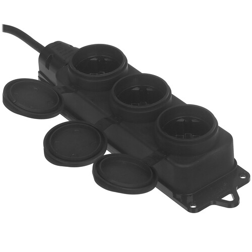 Купить Удлинитель силовой Атланта 50039 черный  9303875. Характеристики, отзывы и цены в Донецке