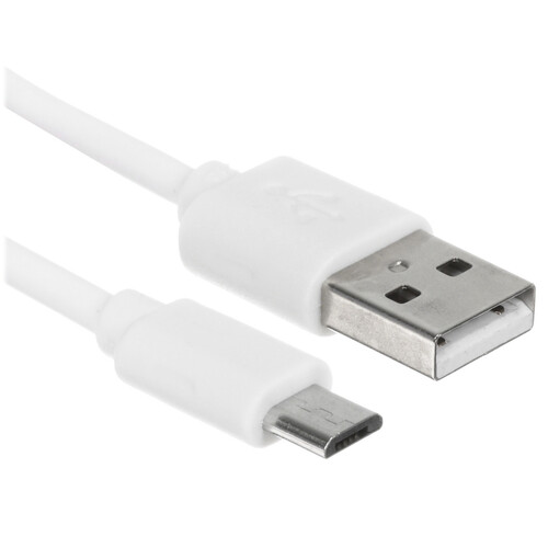 Купить Кабель круглый Aceline micro USB - USB 2.0 Type-A белый 3 м  9086548. Характеристики, отзывы и цены в Донецке
