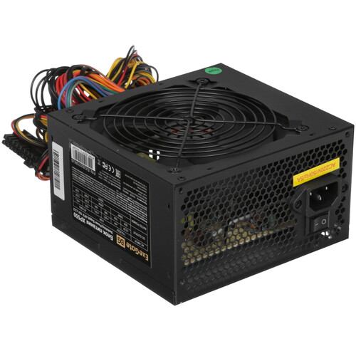 Купить Блок питания ExeGate XP550 [EX282070RUS] черный  8187816. Характеристики, отзывы и цены в Донецке