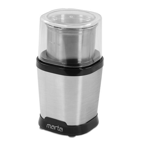 Купить Кофемолка электрическая MARTA MT-CG2182A черный  9928347. Характеристики, отзывы и цены в Донецке