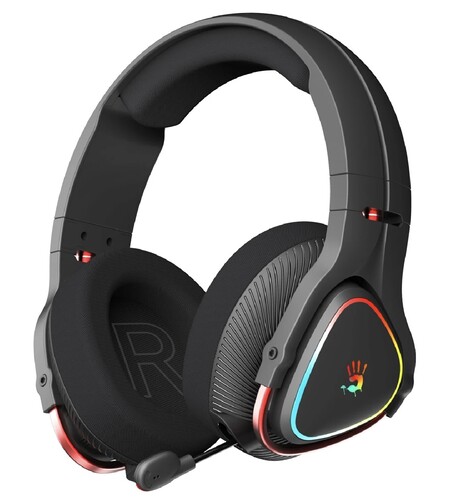 Купить Беспроводные/проводные наушники A4Tech Bloody MR710 черный 2023  5621825. Характеристики, отзывы и цены в Донецке