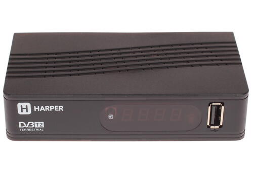 Купить Приставка для цифрового ТВ Harper HDT2-1514 черный  1075220. Характеристики, отзывы и цены в Донецке