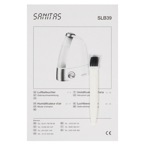 Купить Увлажнитель воздуха Sanitas SLB39  8125774. Характеристики, отзывы и цены в Донецке