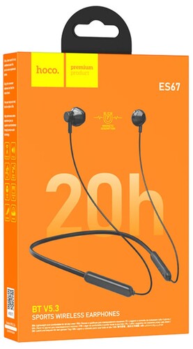 Купить Беспроводные наушники Hoco ES67 черный 2023  5485139. Характеристики, отзывы и цены в Донецке