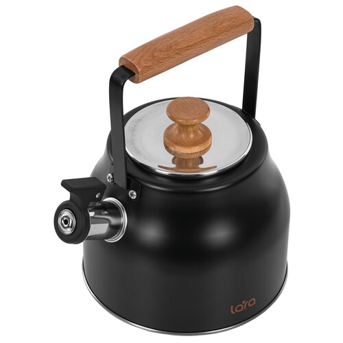 Купить Чайник для плиты Lara LR00-87 черный  9138233. Характеристики, отзывы и цены в Донецке