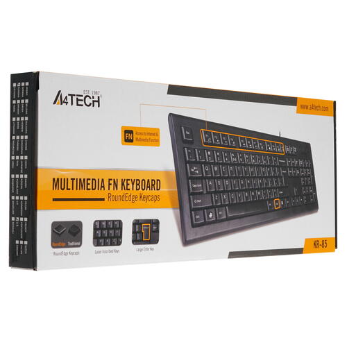 Купить Клавиатура  проводная A4Tech KR-85  4826953. Характеристики, отзывы и цены в Донецке