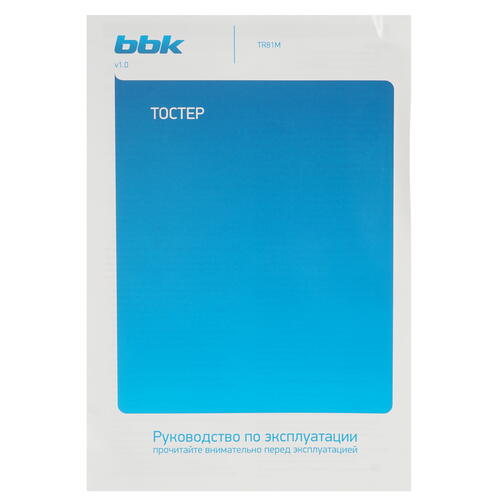 Купить Тостер BBK TR81M синий  8165823. Характеристики, отзывы и цены в Донецке