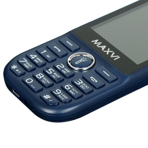 Купить Сотовый телефон Maxvi K20 синий  5005171. Характеристики, отзывы и цены в Донецке