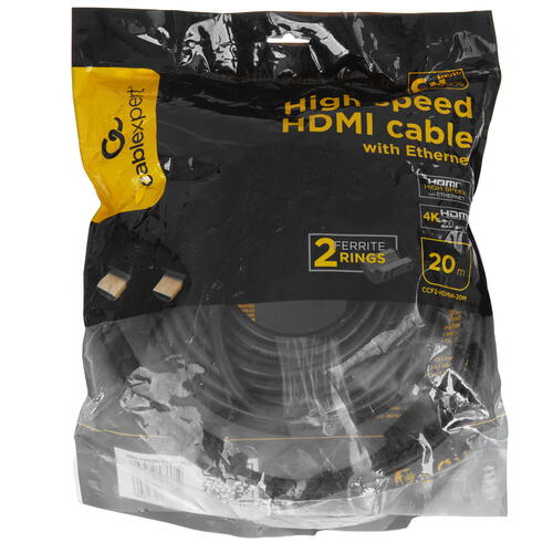 Купить Кабель  Cablexpert HDMI - HDMI, 20 м  9059985. Характеристики, отзывы и цены в Донецке