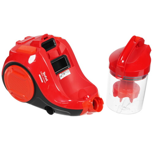 Купить Пылесос Tefal Swift Power Cyclonic TW2913EA красный  8199289. Характеристики, отзывы и цены в Донецке