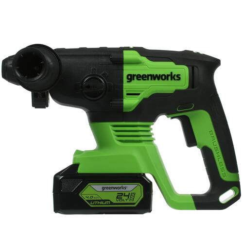 Купить Перфоратор GreenWorks GD24SDS2 24V  5346972. Характеристики, отзывы и цены в Донецке