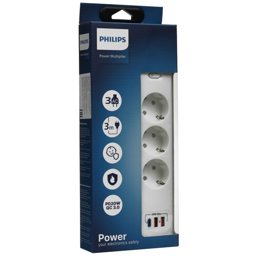Купить Сетевой фильтр Philips CHP4336 белый  9158522. Характеристики, отзывы и цены в Донецке