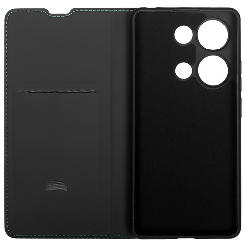 Купить Чехол-книжка  BoraSCO для POCO M6 Pro/ Xiaomi Redmi Note 13 Pro зеленый  5473636. Характеристики, отзывы и цены в Донецке