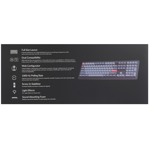 Купить Клавиатура  проводная + беспроводная Keychron V6 Max  9192094. Характеристики, отзывы и цены в Донецке