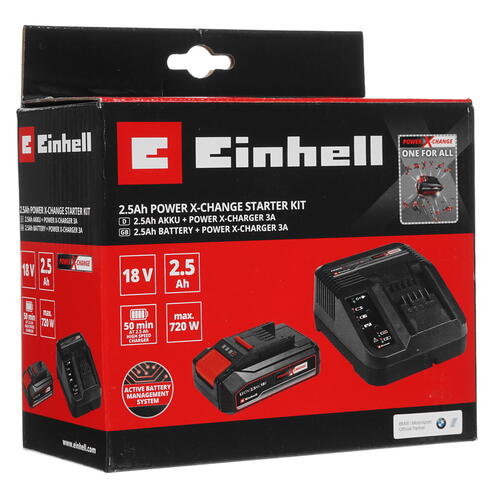 Купить Аккумулятор и зарядное устройство Einhell PXC Starter Kit Power X Change 18V  8193674. Характеристики, отзывы и цены в Донецке