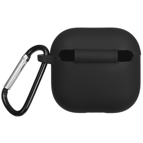 Купить Чехол Borasco для Apple AirPods 4, Apple AirPods 4 ANC, черный  5606697. Характеристики, отзывы и цены в Донецке