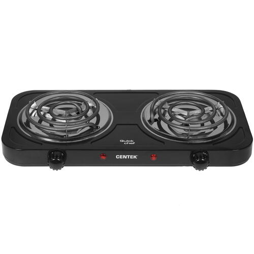 Купить Плита компактная электрическая Centek CT-1509 черный  8142385. Характеристики, отзывы и цены в Донецке