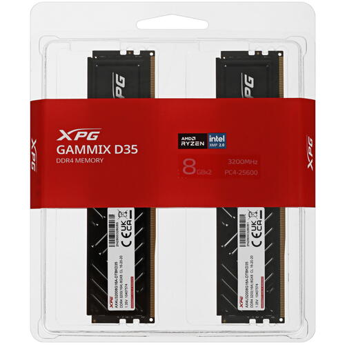 Купить Оперативная память ADATA XPG GAMMIX D35 [AX4U32008G16A-DTBKD35] 16 ГБ  5422756. Характеристики, отзывы и цены в Донецке