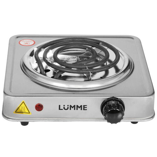 Купить Плита компактная электрическая LUMME LU-HP3641B серебристый  9058339. Характеристики, отзывы и цены в Донецке