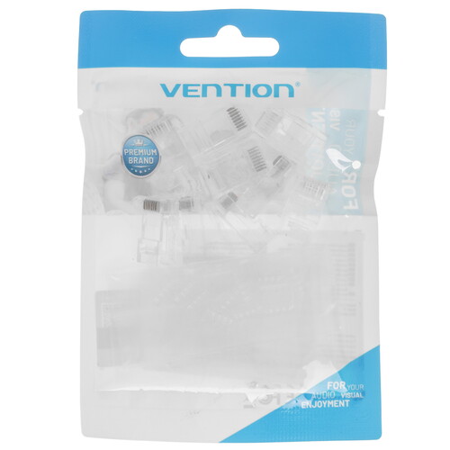 Купить Коннектор RJ45 Vention IDGR0-10  5493928. Характеристики, отзывы и цены в Донецке
