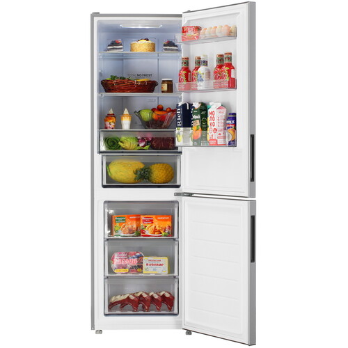 Купить Холодильник с морозильником   Haier CEF536CSG серебристый  9291525. Характеристики, отзывы и цены в Донецке