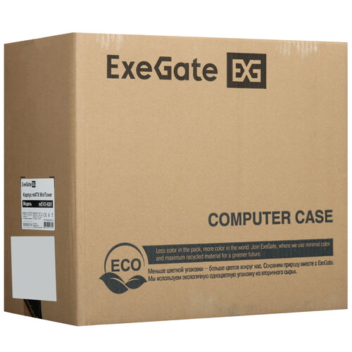 Купить Корпус ExeGate mEVO-9301  8188151. Характеристики, отзывы и цены в Донецке