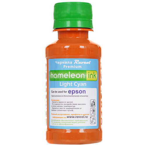 Купить Чернила водорастворимые Revcol Т0825 светло-голубой  9156515. Характеристики, отзывы и цены в Донецке