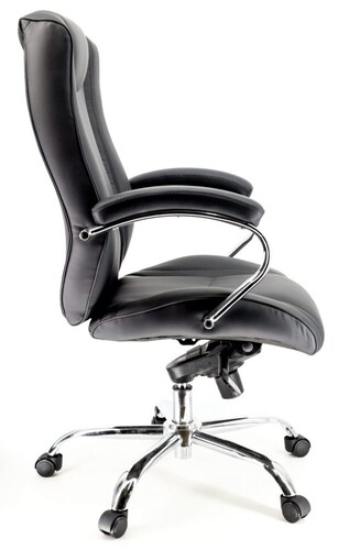 Купить Кресло офисное Everprof King LB M черный  9105590. Характеристики, отзывы и цены в Донецке