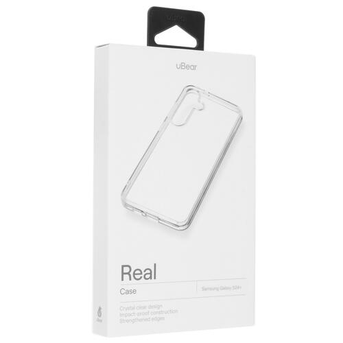 Купить Накладка  uBear Real Case для Samsung Galaxy S24+ прозрачный  5451645. Характеристики, отзывы и цены в Донецке
