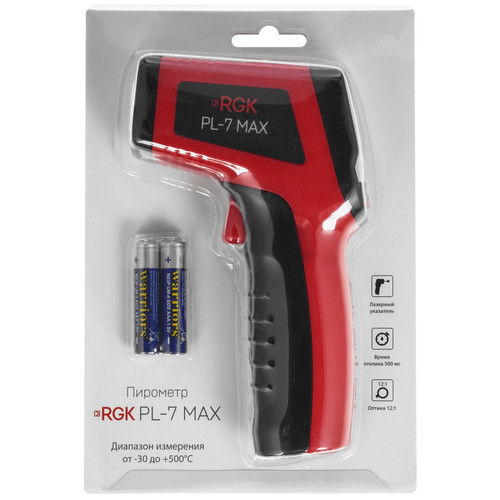 Купить Пирометр RGK PL-7 Max  9310088. Характеристики, отзывы и цены в Донецке