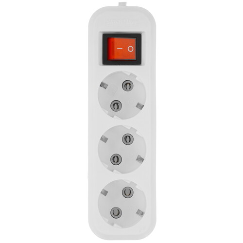 Купить Удлинитель Smartbuy SBE-16-3-03-ZS белый  9192913. Характеристики, отзывы и цены в Донецке