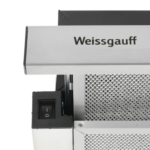 Купить Вытяжка телескопическая Weissgauff TEL 06 1M IX серебристый/серебристый  8122558. Характеристики, отзывы и цены в Донецке