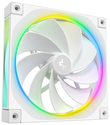 Купить Реверсный вентилятор DEEPCOOL FL14R [R-FL14R-WHAPN1-G] белый  5635690. Характеристики, отзывы и цены в Донецке