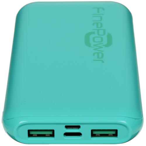 Купить Портативный аккумулятор FinePower Jacked I зеленый  5404383. Характеристики, отзывы и цены в Донецке