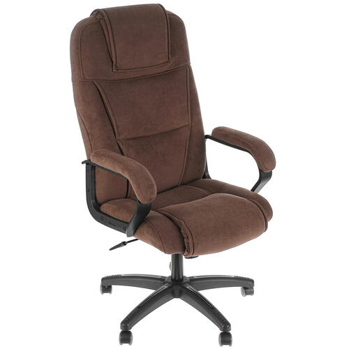 Купить Кресло офисное TetChair BERGAMO коричневый  9977212. Характеристики, отзывы и цены в Донецке