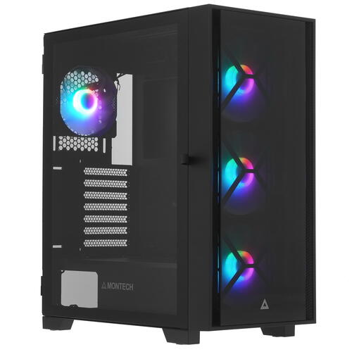 Купить Корпус MONTECH AIR 1000 PREMIUM  черный  4887459. Характеристики, отзывы и цены в Донецке