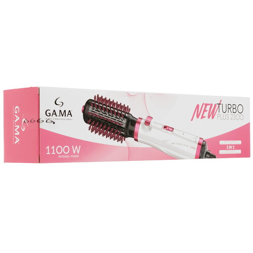 Купить Фен-щетка GA.MA TURBO PLUS 2300 - MY белый/розовый, черный  9269148. Характеристики, отзывы и цены в Донецке