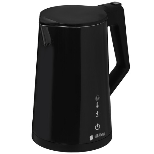 Купить Электрочайник Sibling Powerspace-SK1 черный  9904879. Характеристики, отзывы и цены в Донецке