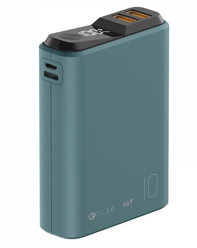 Купить Портативный аккумулятор Olmio QS-10 зеленый  4758921. Характеристики, отзывы и цены в Донецке